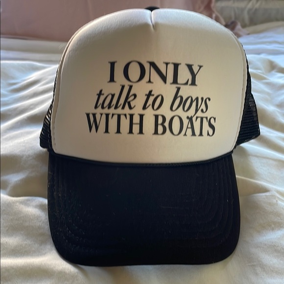 Black and White Trucker Hat main image 6